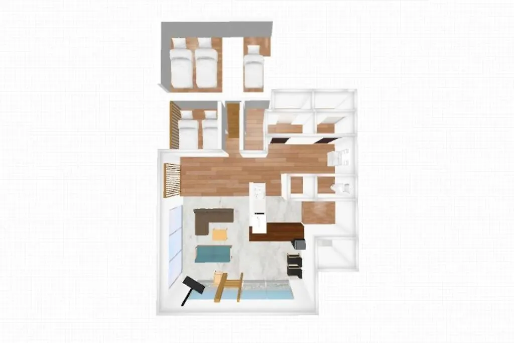 Apartment Rakuna Inn 和 Honjo-Azumabashi Tokyo